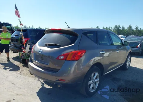 2010 Nissan Murano S z USA, uszkodzony, nr VIN JN8AZ1MW3AW111689